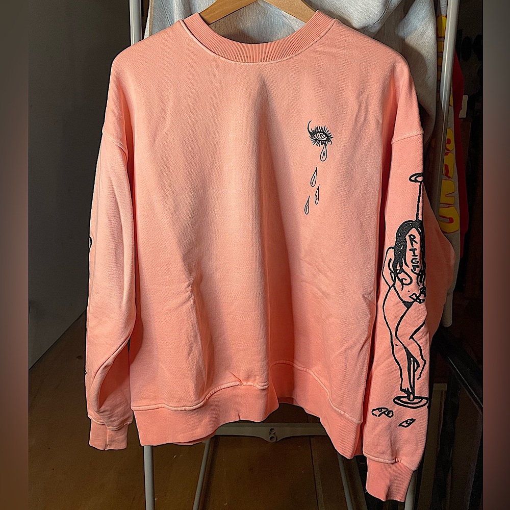 Rose In Good Faith X Polo G Collaboration Sweatshirt (medium)